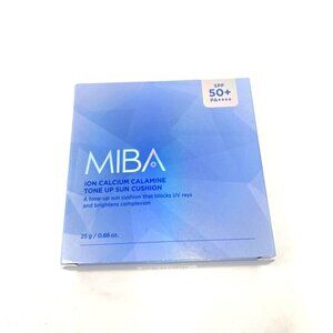 MIBA Sun Cushion & Sun Compact Ion Calcium Calamine Tone-up Sun Cushion